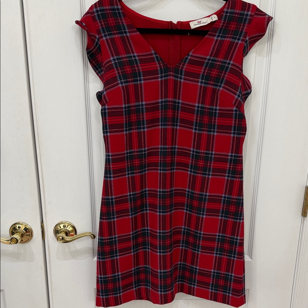 Vineyard Vines Plaid Dress Nantucket Tartan